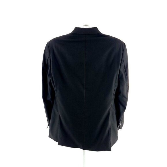 Ralph‎ Lauren Wool 2 Button Black Blazer 40R Tagged 40L See Description - Picture 6 of 13